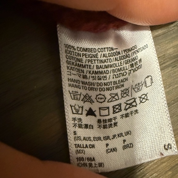 American Apparel Charcoal/Salt and Pepper Cable Knit Sweater High Quality - Picture 7 of 7